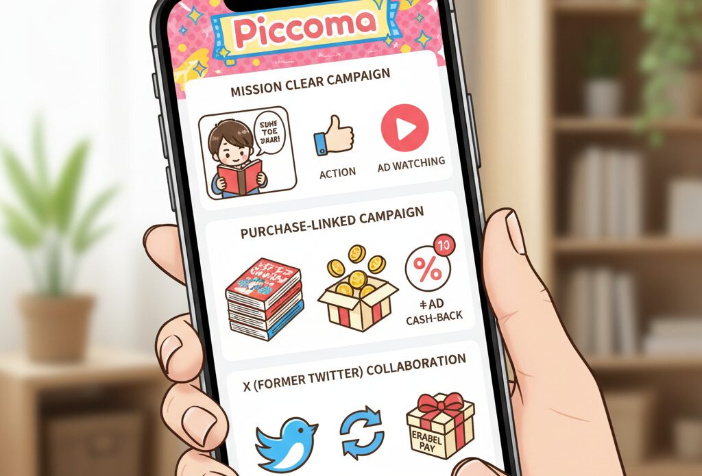 ピッコマのポイ活キャンペーンの種類