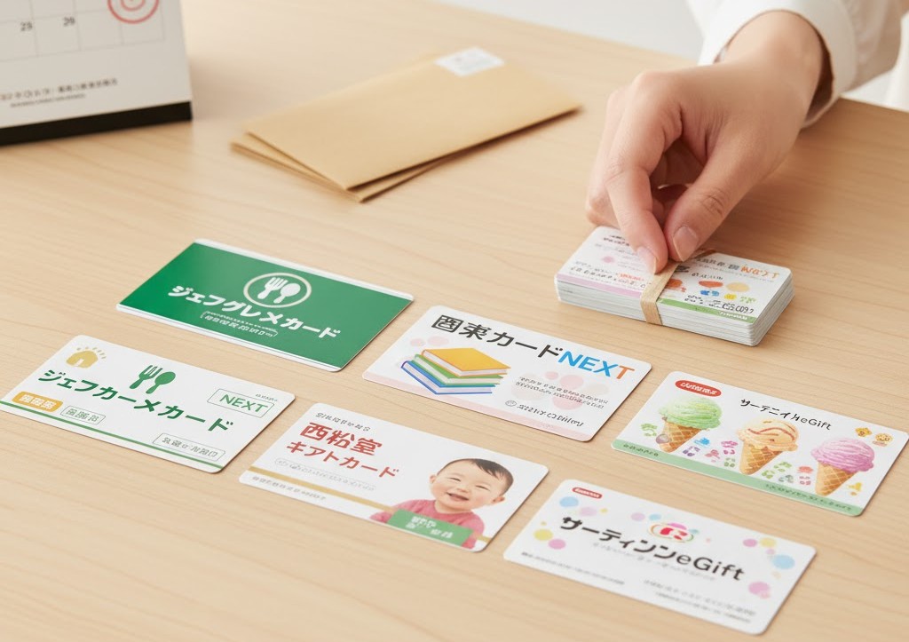 商品券など金券へのリロクラブポイント交換