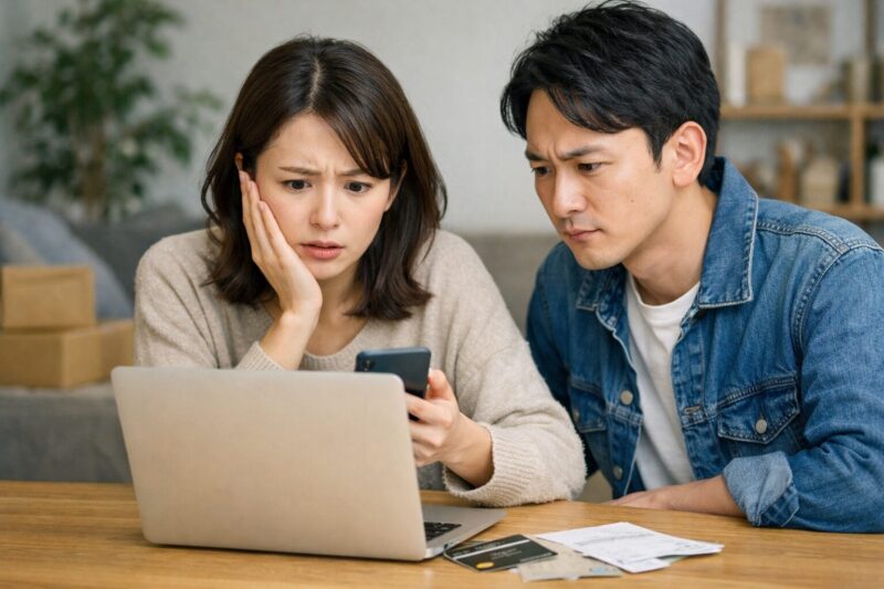 Amazonのパートナーポイントが勝手に使われたように見えて困惑する日本人カップル