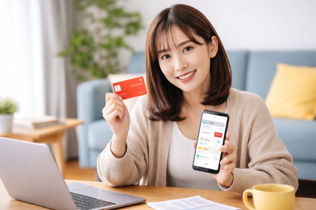 dポイントクラブアプリでdポイントカード番号を確認するイメージ